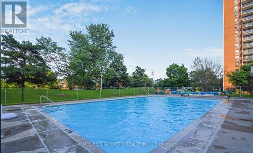 904 - 17 Knightsbridge Road, Brampton, ON - Outdoor With In Ground Pool With Backyard