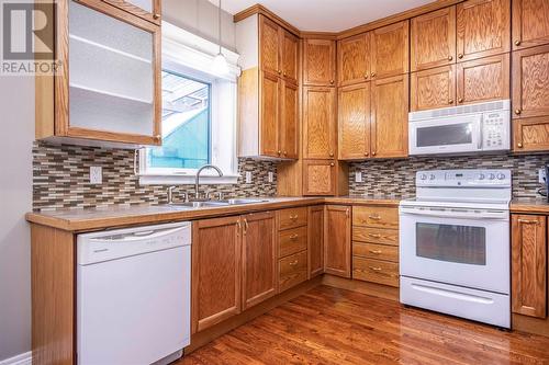 41 Chaytors Road, Cbs, NL - Indoor Photo Showing Kitchen With Double Sink