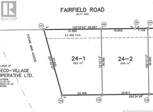 Lot 24-1 Fairfield Road, Sackville, NB 