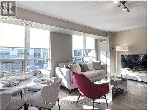 2411 - 167 Church Street, Toronto, ON - Indoor Photo Showing Living Room