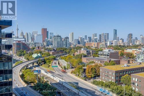 1105 - 170 Bayview Avenue, Toronto, ON - Outdoor With Balcony With View