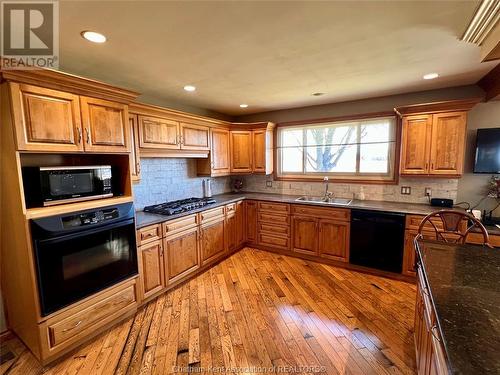 9670 Longwoods Road, Chatham, ON - Indoor Photo Showing Kitchen With Double Sink