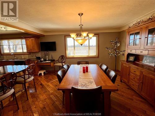 9670 Longwoods Road, Chatham, ON - Indoor Photo Showing Dining Room