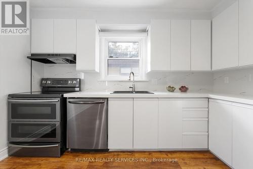 54 Orphir Road, Hamilton, ON - Indoor Photo Showing Kitchen With Double Sink