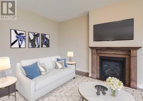 1100 Woodhaven Drive, Kingston, ON - Indoor Photo Showing Living Room With Fireplace