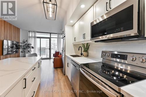 2314 - 103 The Queensway, Toronto, ON - Indoor Photo Showing Kitchen With Stainless Steel Kitchen With Upgraded Kitchen