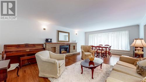 68 Spruce Hill Road, Conception Bay South, NL - Indoor Photo Showing Living Room With Fireplace