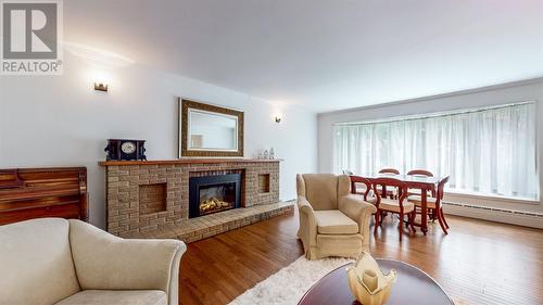 68 Spruce Hill Road, Conception Bay South, NL - Indoor Photo Showing Living Room With Fireplace