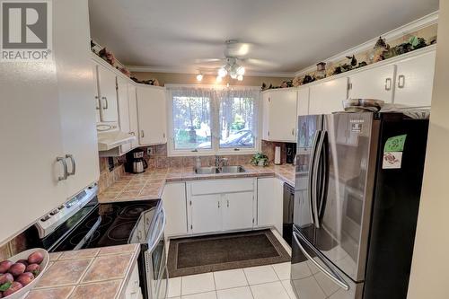 68 Spruce Hill Road, Conception Bay South, NL - Indoor Photo Showing Kitchen With Double Sink