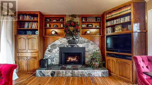 68 Spruce Hill Road, Conception Bay South, NL - Indoor Photo Showing Living Room With Fireplace