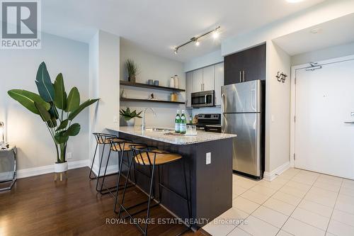 1506 - 530 St. Clair Avenue W, Toronto, ON - Indoor Photo Showing Kitchen With Stainless Steel Kitchen