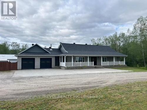 2008 Connaught Road, Timmins, ON - Outdoor With Deck Patio Veranda With Facade