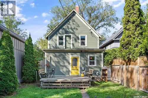 717 Dufferin Avenue, Saskatoon, SK - Outdoor With Deck Patio Veranda