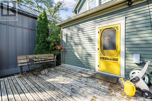 717 Dufferin Avenue, Saskatoon, SK - Outdoor With Deck Patio Veranda With Exterior