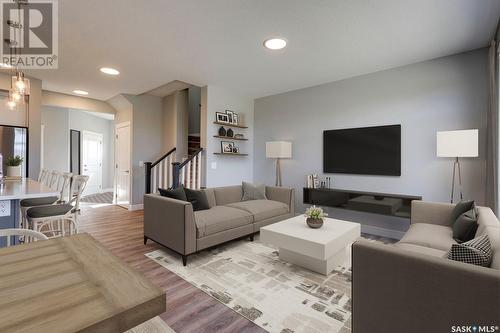 2968 Welby Way, Regina, SK - Indoor Photo Showing Living Room