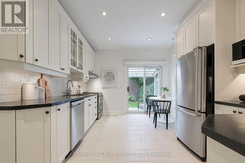 873 Logan Avenue, Toronto, ON - Indoor Photo Showing Kitchen With Stainless Steel Kitchen