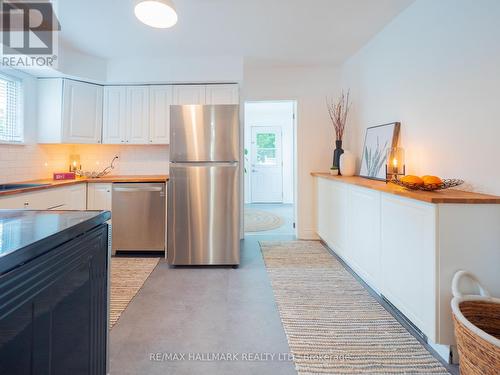 414 Jones Avenue, Toronto, ON - Indoor Photo Showing Kitchen With Stainless Steel Kitchen