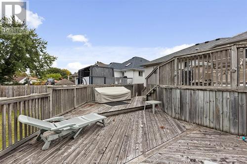 3438 Treeline Court, Windsor, ON - Outdoor With Deck Patio Veranda With Exterior