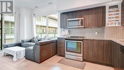 502 - 20 Shorebreeze Drive, Toronto, ON - Indoor Photo Showing Kitchen With Upgraded Kitchen