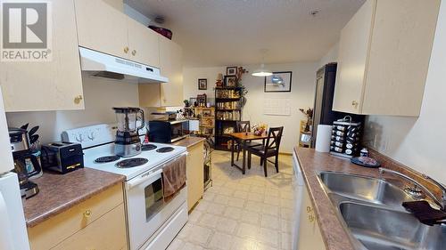 206 8507 86 Street, Fort St. John, BC - Indoor Photo Showing Kitchen With Double Sink