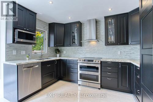 40 Lido Drive, Hamilton, ON - Indoor Photo Showing Kitchen With Upgraded Kitchen