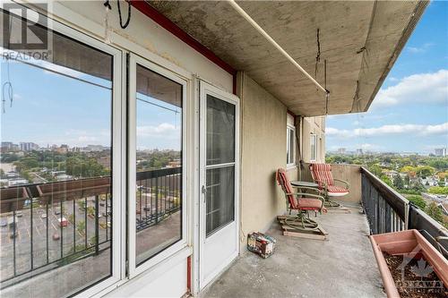 158A Mcarthur Avenue Unit#1208, Ottawa, ON - Outdoor With Balcony With Exterior