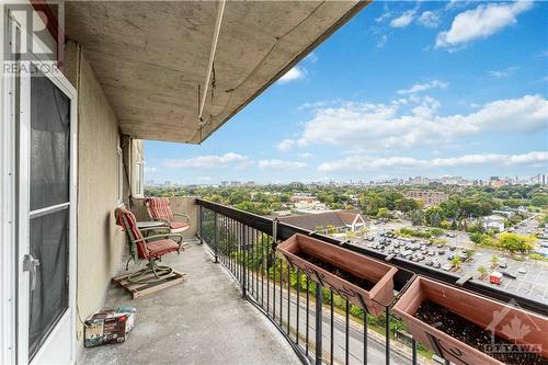 158A Mcarthur Avenue Unit#1208, Ottawa, ON - Outdoor With Balcony With View With Exterior