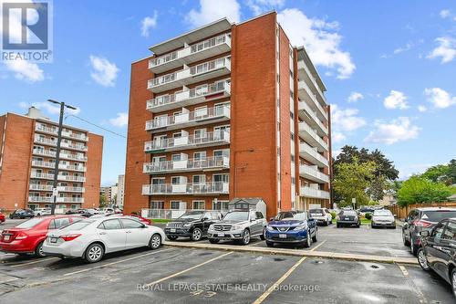 408 - 10 Woodman Drive S, Hamilton, ON - Outdoor With Balcony With Facade