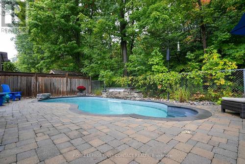 97 Jewel House Lane, Barrie, ON - Outdoor With In Ground Pool With Deck Patio Veranda With Backyard