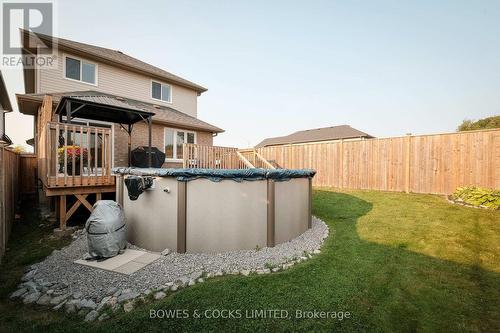 307 Louden Terrace, Peterborough (Monaghan), ON - Outdoor With Above Ground Pool