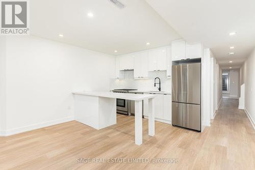 Lower - 443 Manning Avenue, Toronto, ON - Indoor Photo Showing Kitchen With Upgraded Kitchen