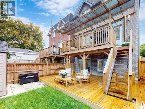 34A Maybourne Avenue, Toronto, ON - Outdoor With Deck Patio Veranda