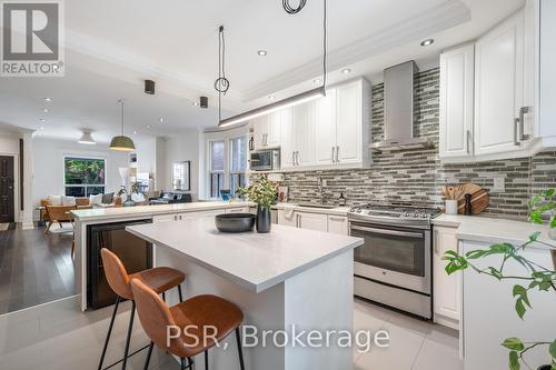 21 Burnfield Avenue, Toronto, ON - Indoor Photo Showing Kitchen With Upgraded Kitchen