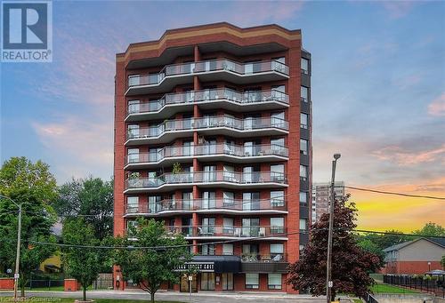 10 Ellen Street E Unit# 803, Kitchener, ON - Outdoor With Facade