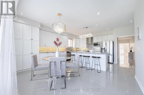 33 Rubysilver Drive, Brampton, ON - Indoor Photo Showing Kitchen With Upgraded Kitchen