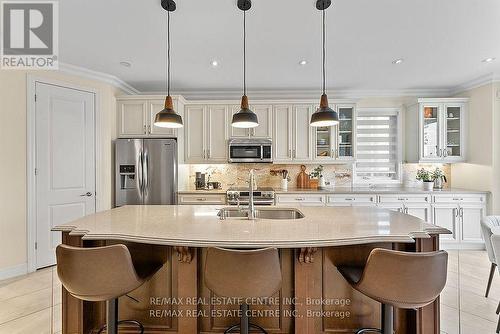 3196 Preserve Drive, Oakville, ON - Indoor Photo Showing Kitchen With Stainless Steel Kitchen With Upgraded Kitchen