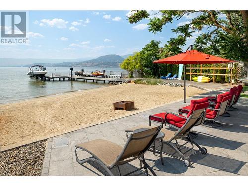 3908 Bluebird Road, Kelowna, BC - Outdoor With Body Of Water With Deck Patio Veranda