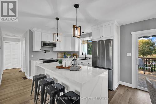 3784 County Road 3, Prince Edward County (Ameliasburgh), ON - Indoor Photo Showing Kitchen With Upgraded Kitchen