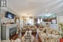 599 Fox Hollow Court, Woodstock, ON  - Indoor Photo Showing Living Room With Fireplace 