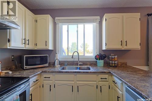 1526 Helme Crescent, Prince Albert, SK - Indoor Photo Showing Kitchen With Double Sink