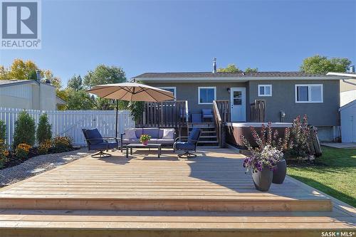 1526 Helme Crescent, Prince Albert, SK - Outdoor With Deck Patio Veranda