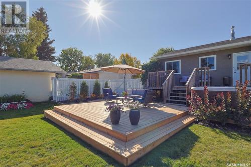 1526 Helme Crescent, Prince Albert, SK - Outdoor With Deck Patio Veranda