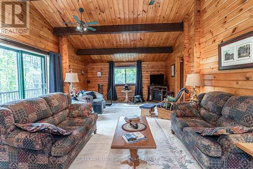 2514 Janes Lane, Severn, ON - Indoor Photo Showing Living Room With Fireplace