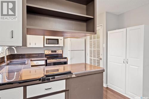 345 Haviland Crescent, Saskatoon, SK - Indoor Photo Showing Kitchen With Double Sink