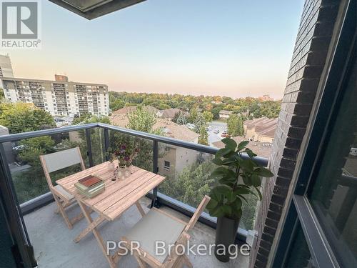 636 - 26 Gibbs Road, Toronto, ON - Outdoor With Balcony With View With Exterior