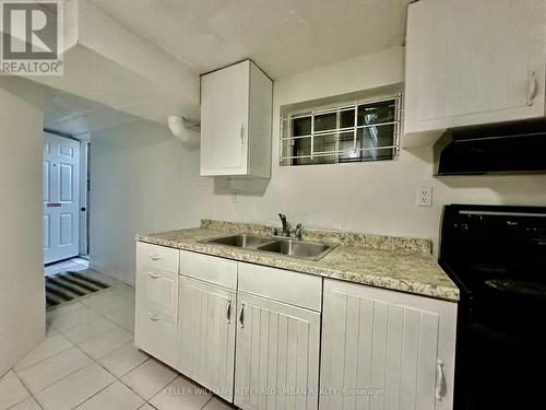 12 Rotherham Avenue, Toronto, ON - Indoor Photo Showing Kitchen With Double Sink