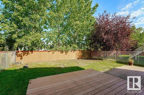 2944 41 Av Nw, Edmonton, AB - Outdoor With Deck Patio Veranda With Backyard