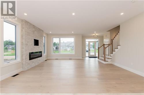 9 Balfour Court, Moncton, NB - Indoor Photo Showing Living Room With Fireplace