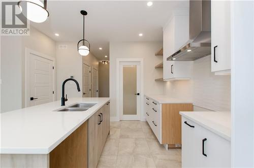 9 Balfour Court, Moncton, NB - Indoor Photo Showing Kitchen With Double Sink