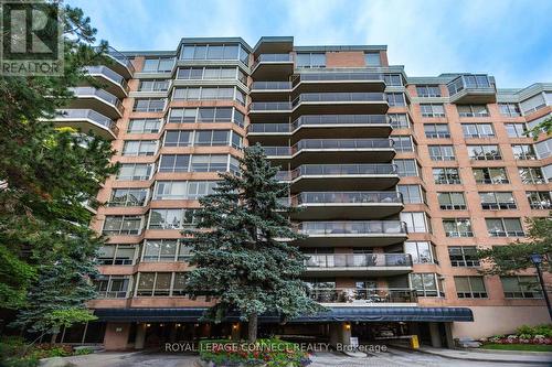 302 - 3181 Bayview Avenue, Toronto, ON - Outdoor With Balcony With Facade